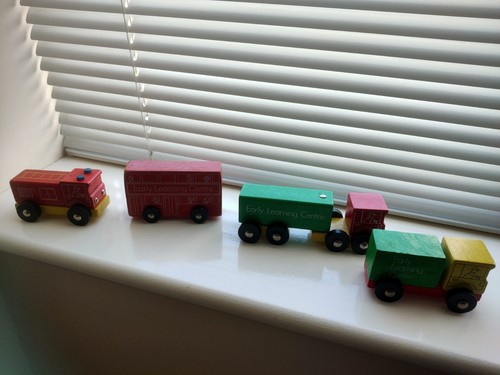 Vintage wooden early - early, learning