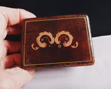 Vintage Wooden Double Postage