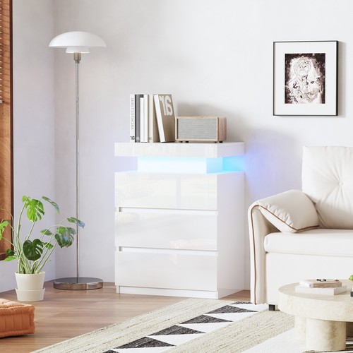 White chest drawers bedroom - chest,