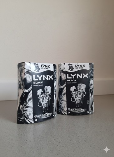 Lynx black duo socks - duo, gift