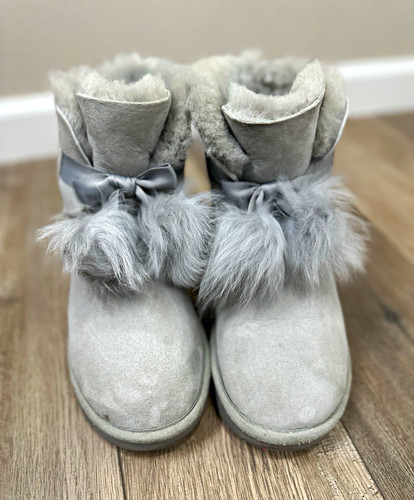 Ugg gita women gray - gray, suede