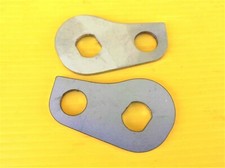 SUZUKI RV125 VANVAN - NEW STAINLESS FRONT INDICATOR MOUNTING PLATES 35671-13G50