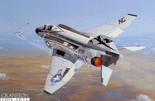Two aviation art prints - two,