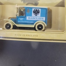 LLEDO DAYS GONE PROMOTIONAL MODEL  MADE IN ENGLAND1920 FORD MODEL T VAN BARCLAYS