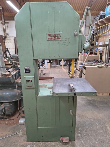 Wadkin bzb band saw phase - saw,