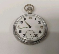 WW2 Military Pocket Watch With