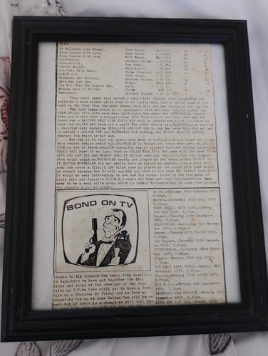James bond framed - james,