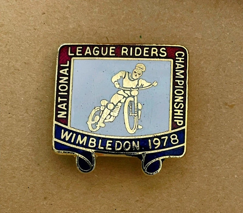 1978 speedway supporters metal - speedway,