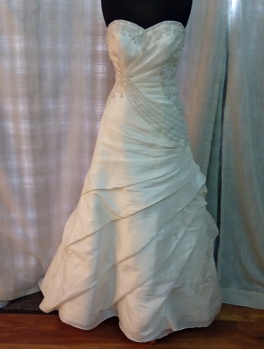Wedding dress size ivory - dress, 8