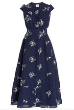 Erdem Clarisia Floral Navy