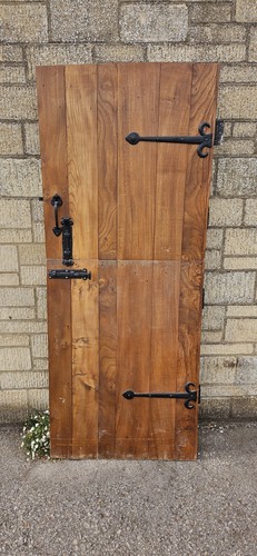 Traditional elm stable door - traditional,
