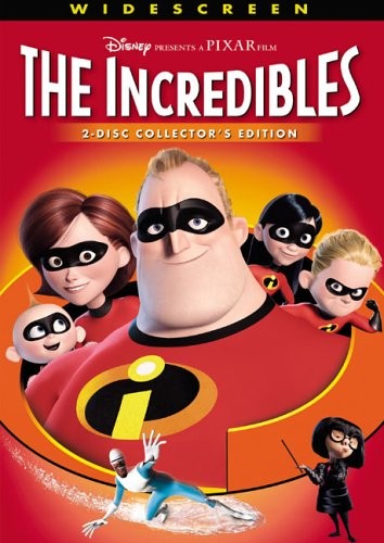 Incredibles dvd 2004 - incredibles, [dvd]