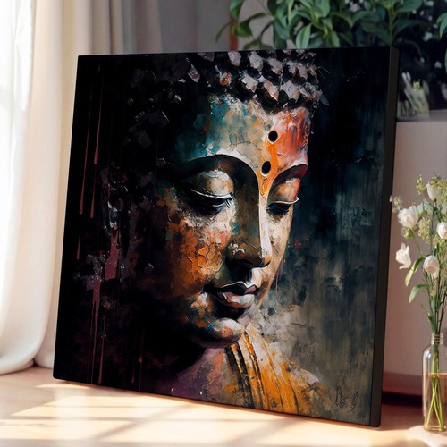 Buddha painting canvas wall - painting,