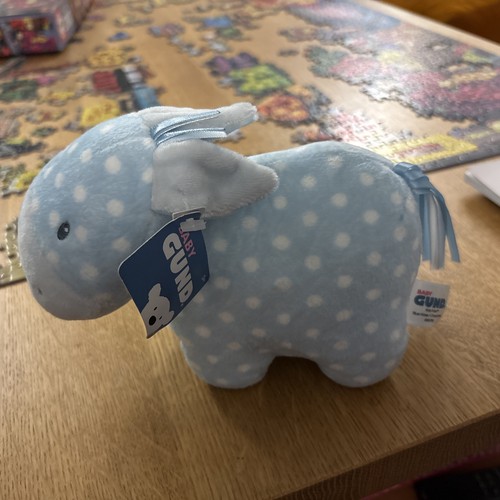 Baby gund roly poly blue - blue, horse