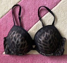 Ultimo Black Grey Leopard Mesh