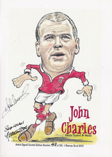 JOHN CHARLES HAND SIGNED