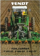 Fendt Tractor - Tool Carrier F345GT, F360GT, F380GT Brochure