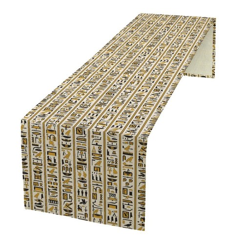 Vintage egyptian table runner - egyptian,