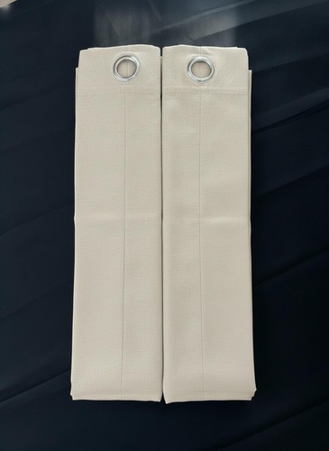 Linen look lined blackout - linen,