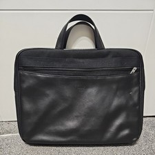 BNWOT ANTLER BLACK FAUX LEATHER TOP HANDLE UPTO 15” LAPTOP TABLET BRIEFCASE BAG