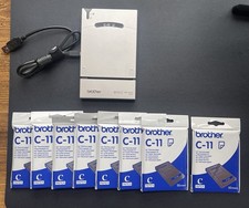 Brother MW-140BT A7 Mobile Thermal Printer + 7x C-11 Paper Packs Fully Working