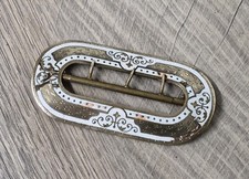 ANTIQUE BELT BUCKLE BRASS