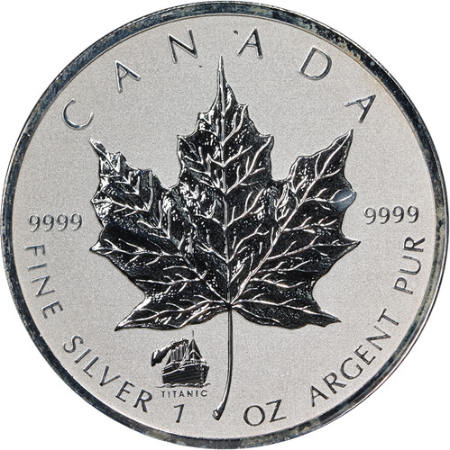 2012 canada ounce silver 5 - canada, $5