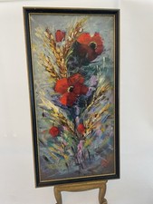 Vintage Still Life Oil