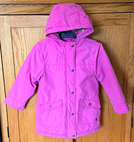 Joules girls pink hooded - joules,