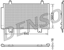 FITS: LEXUS GS 300  CONDENSER