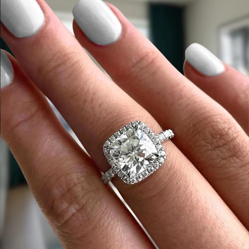 Round cut diamond women - women, ring