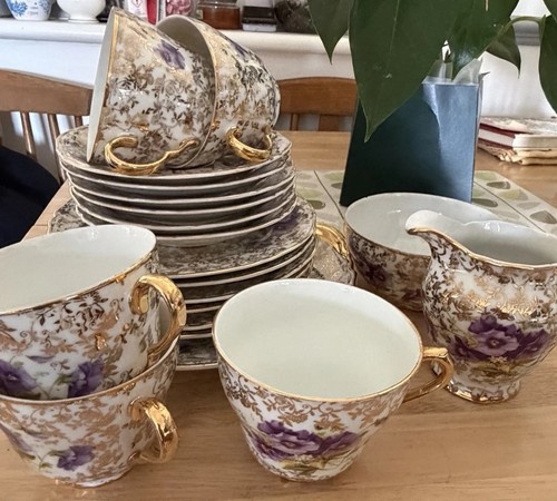 1940 vintage tea - vintage, set