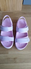 Crocs Girls Pink, Size UK 3