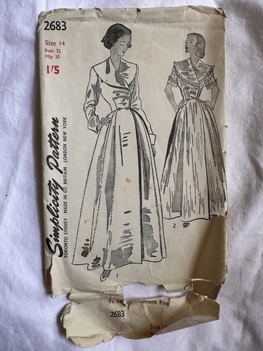 50s simplicity pattern 2683 - simplicity,