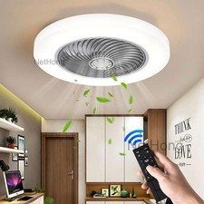 58 CM LED Ceiling Fan with Lighting LED Light Adjustable Wind + Remote 6 Speed