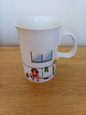 Dunoon Rhythmics fine bone china mug Designed By Jayne Chapman Aerobics.