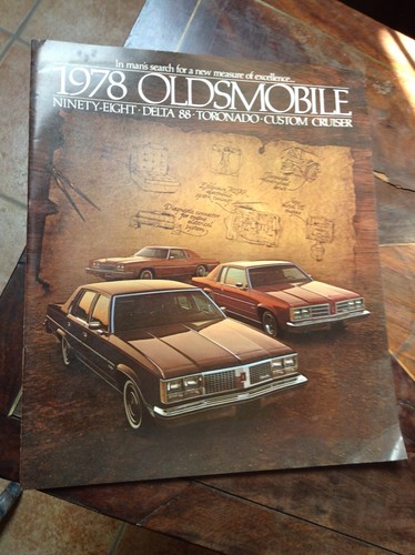 Vintage 1978 oldsmobile delta - vintage,