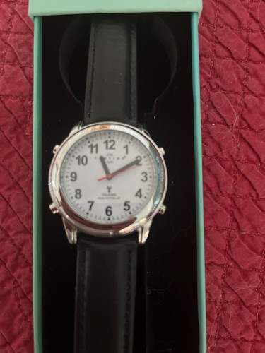 Talking radio controlled watch - talking,