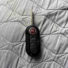 GENUINE FIAT 500 PUNTO BRAVA STILO ETC 3 BUTTON REMOTE ALARM FLIP UNCUT KEY FOB