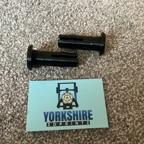 Wheelie bin lid pins hinge - 2x,