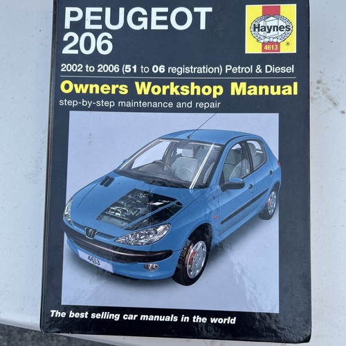 Haynes manual peugeot 206 - manual,