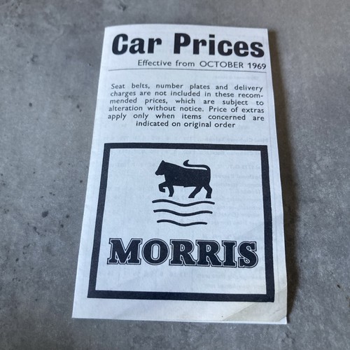1969 morris cars - 1969,
