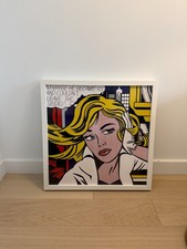 Roy Lichtenstein M-Maybe Framed Print Pop Art