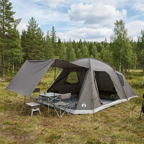 Walplus brown grey person - grey,