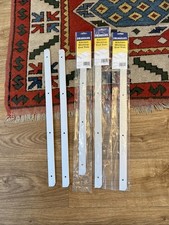 Homelux 30mm Satin Aluminium Effect Kitchen Worktop End Trim (Length - 630mm)