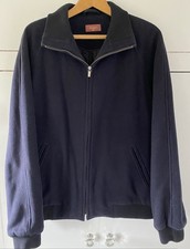 M&S Mens Italian Fabric Wool Jacket Size XL 44-46 Water Repellent