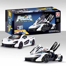 Toy Police Car Bump N go with