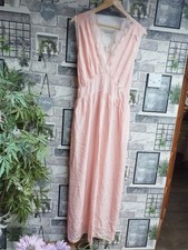 Ladies Vintage 1920s Silk Nightie Size M/L