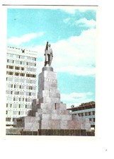 Samarkand - Lenin Statue -