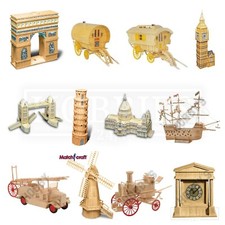 Matchstick model kits wooden - matchstick,